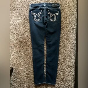 Big Star Women's Skinny Jeans - Dark Blue